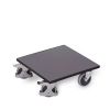 VARIOfit crate roller with base, RAL 7016