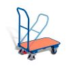 Folding pushbar trolley