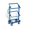 Small order-picking trolley, tiltable