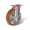 Swivel castor with wheel type PE