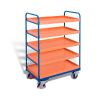 Shelf trolley, high (5 trays)