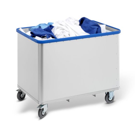 Transport trolley with spring board