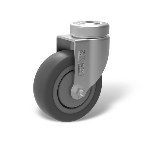 Institutional swivel castors with bolt hole - ATP LAR