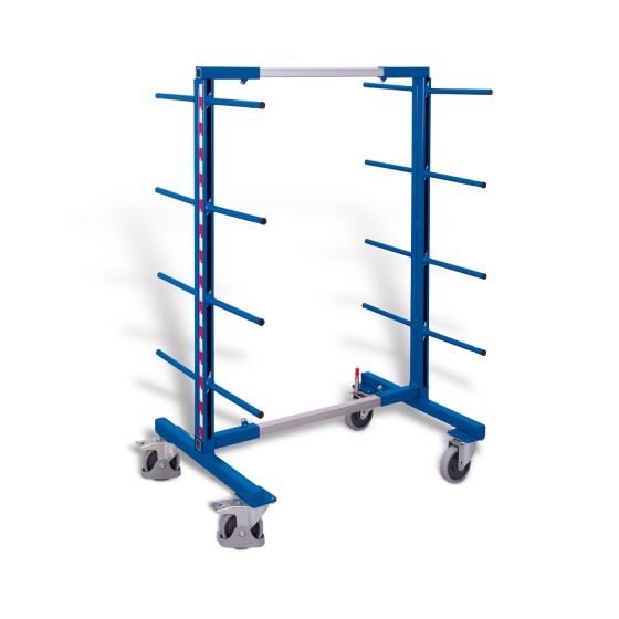 Carrie-spar trolley, two-sided 2 stands