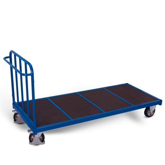 Single-end trolley with vertical tubes