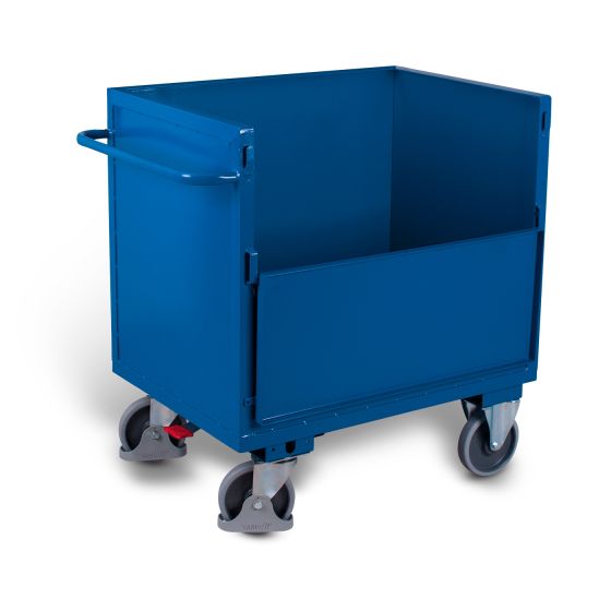 Metal box truck welded