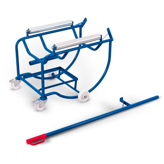 Drum dispenser with 2 steel rollers