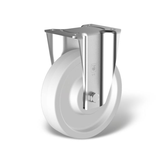 Heavy load Fixed castors with wheel type KS