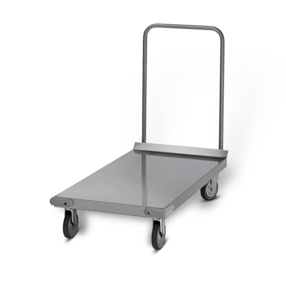 Stainless steel push bar trolley 5912-96