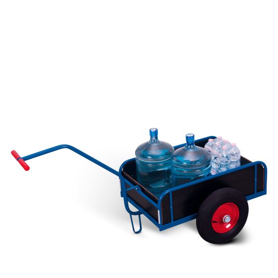 Hand truck with side walls