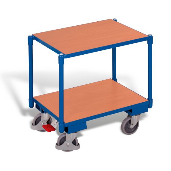 Euro system dolly EasySTOP and 2 shelves 