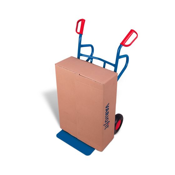 VARIOfit® Stahlrohrrodel, breite Schaufel, gebogene Querstreben