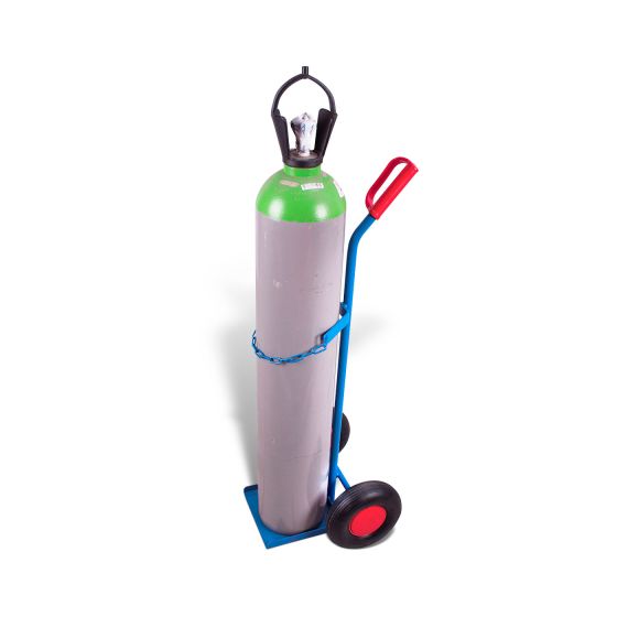 Steel-cylinder truck for 1 steel cylinder of 40 - 50 ltr. capacity