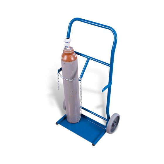 Steel-cylinder truck for 2 steel-cylinders of 10 ltr. capacity