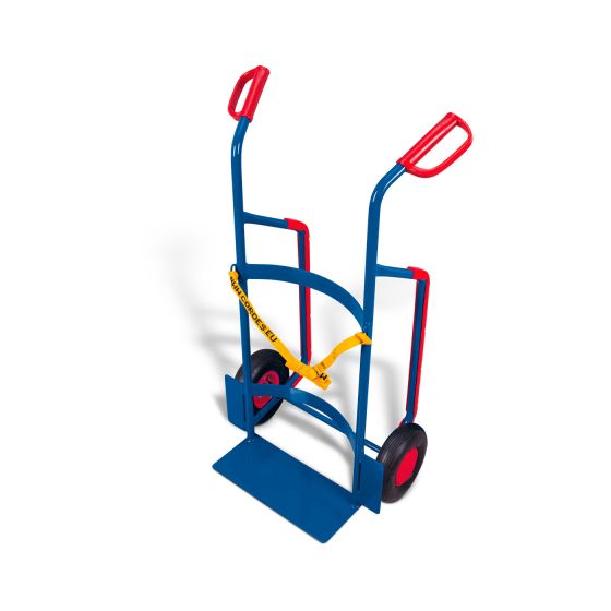 Drum truck for plastic drums