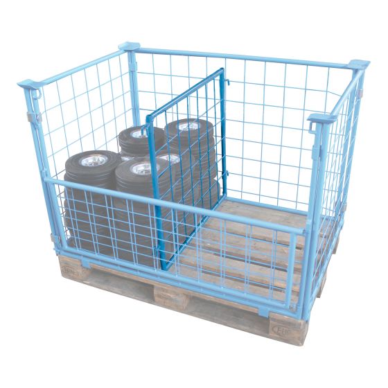Pallet converter seperation grid