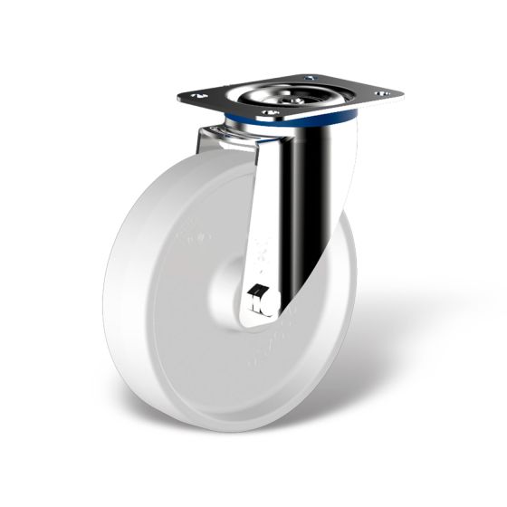 Swivel castor, wheel type KN