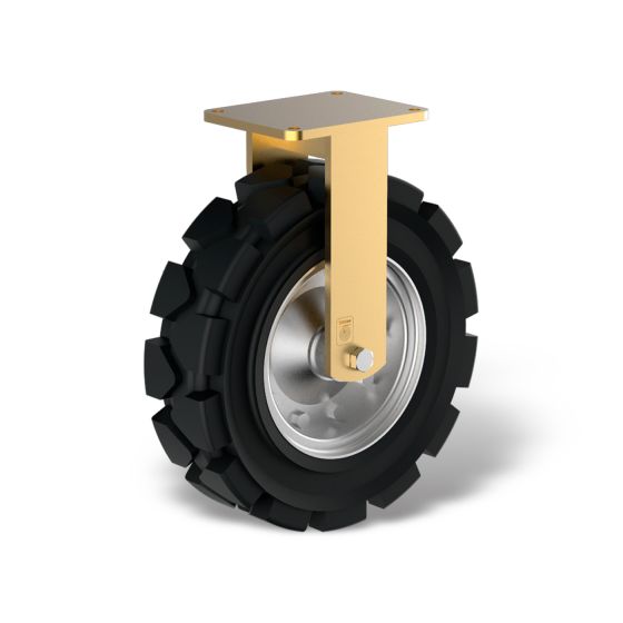 Fixed castors, wheel type SEB