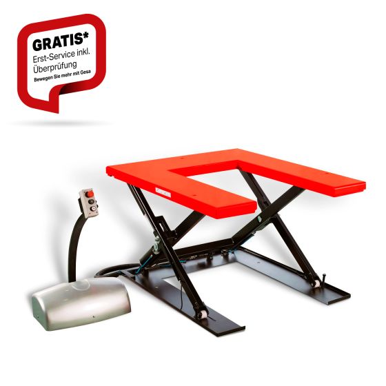 Flachhubtisch HTF-U10 U-Form 