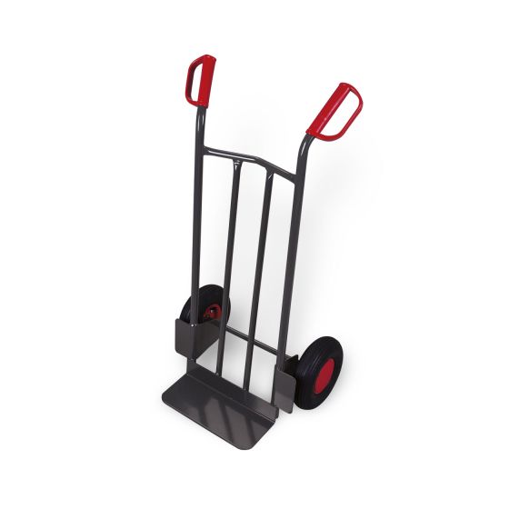VARIOfit® Stahlrohrkarre, senkrechte Streben, RAL 7016