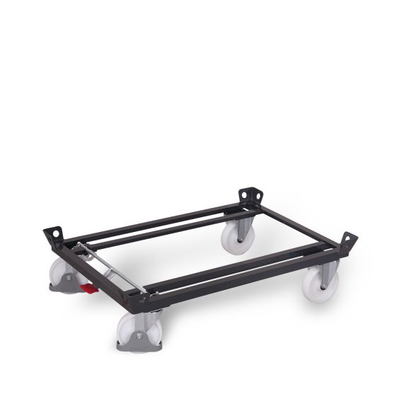 VARIOfit pallet chassis, PO tires, RAL 7016
