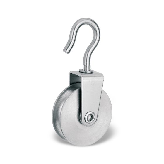 Hook pulleys steel/cast iron