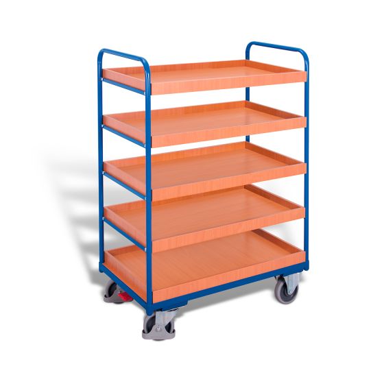 Shelf trolley, high (5 trays)