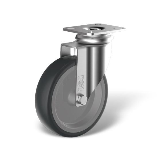 Institutional swivel castors - type EP LAR