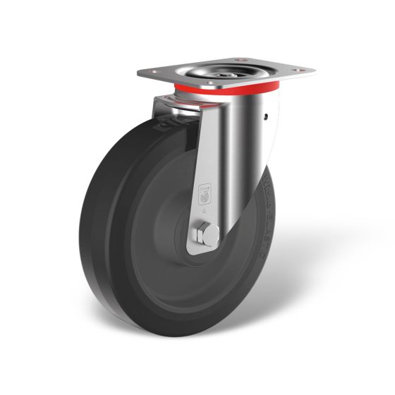 Swivel castor with wheel type DN