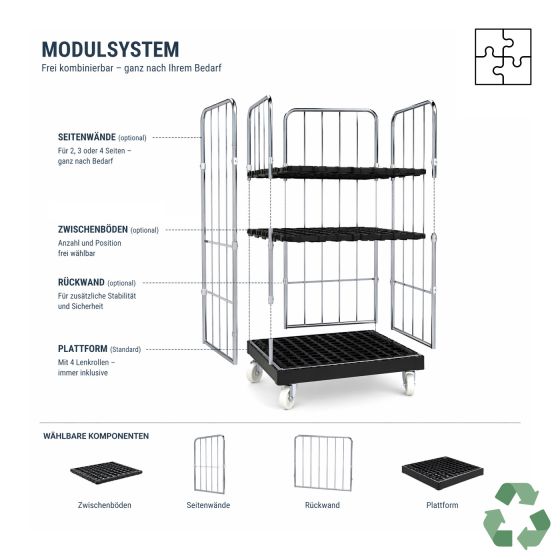 Rolltainer Modulsystem Ecoflex