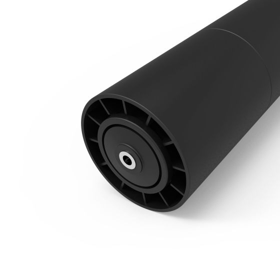 Conveyor roller conically