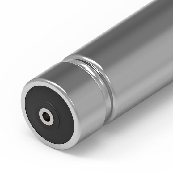 Conveyor roller with 1 bead