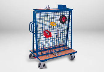 Workpiece trolley